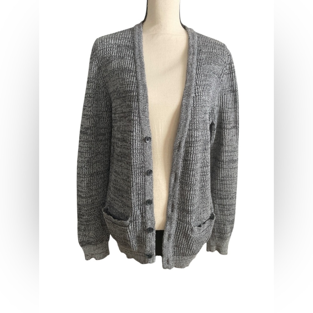 Unisex Macy’s Tassa Elba 100% cotton cardigan unisex small eclectic grandpa